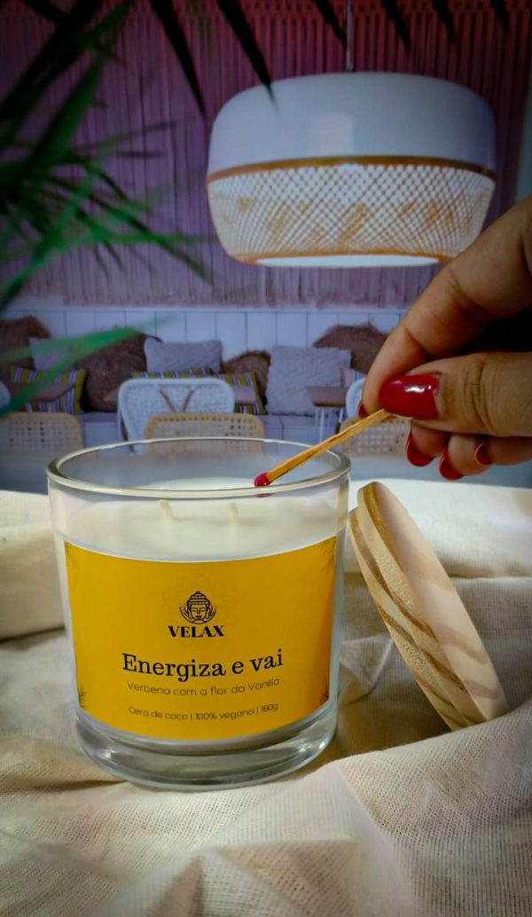 Vela Aromática | Energiza e vai